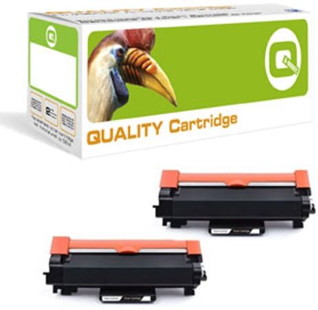 Q-nomic Pack doble TN-2410 toner negro