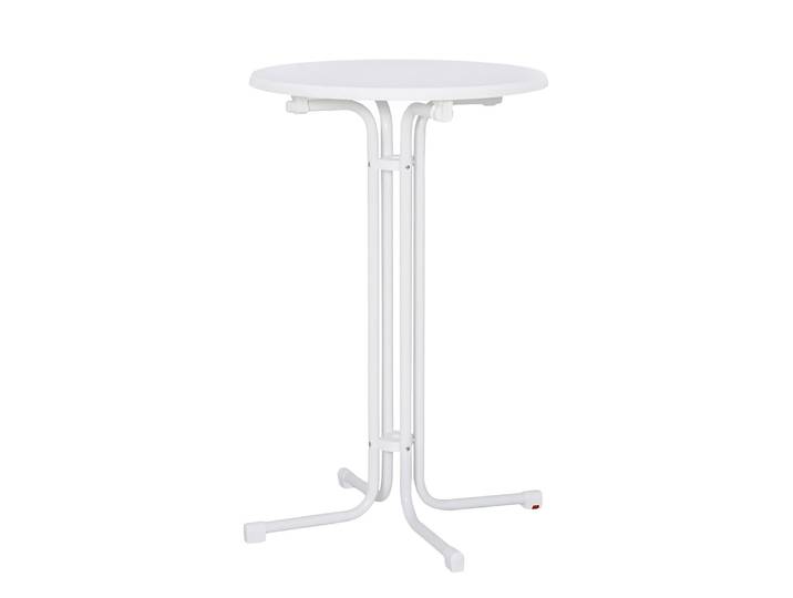 Stehtisch Stand up Ø 70cm Weiß