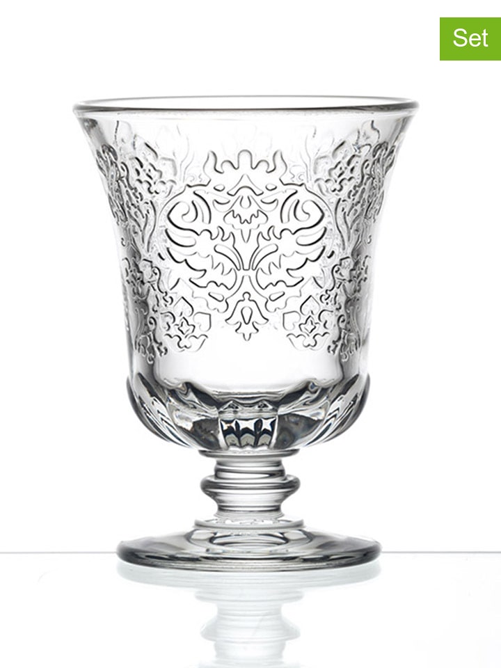La Rochère France 6er-Set: Gläser "Amboise" in Transparent - 240 ml - onesize