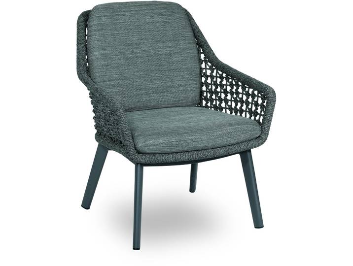Loungesessel Milt anthrazit Aluminium T 72 cm