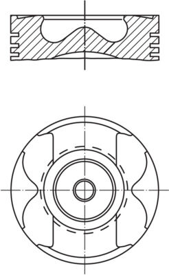 Mahle Kolben 021 Pi 00125 001