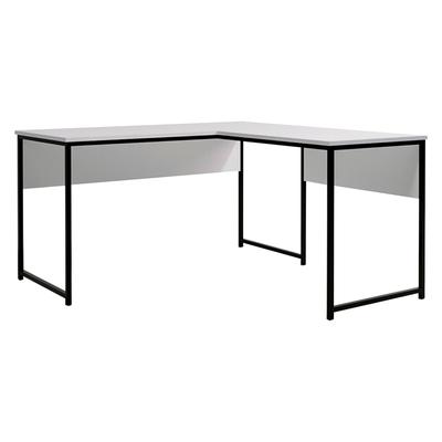 WellHome Kaveri - Schreibtisch aus Spanplatte mit Melaminbeschichtung 160x60x72 cm in Weiß