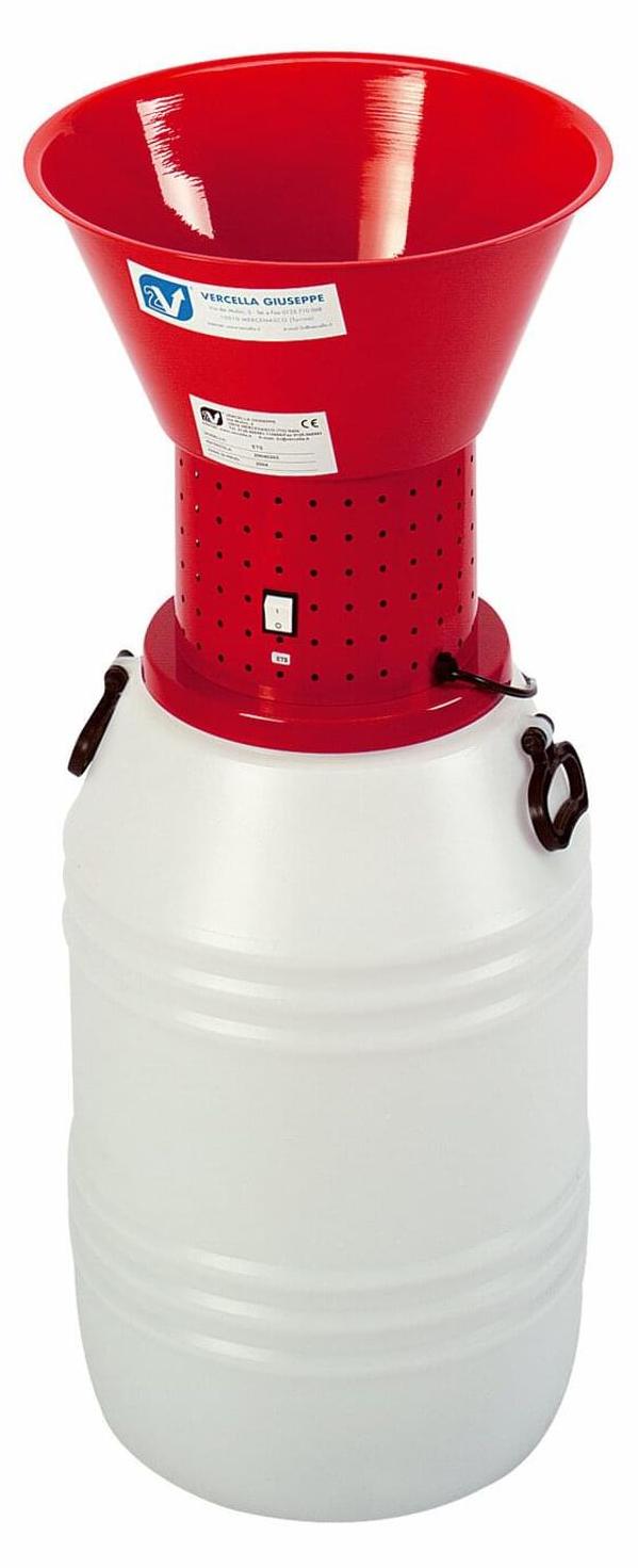 Elektrische Getreidemühle mit Fass (50 L)