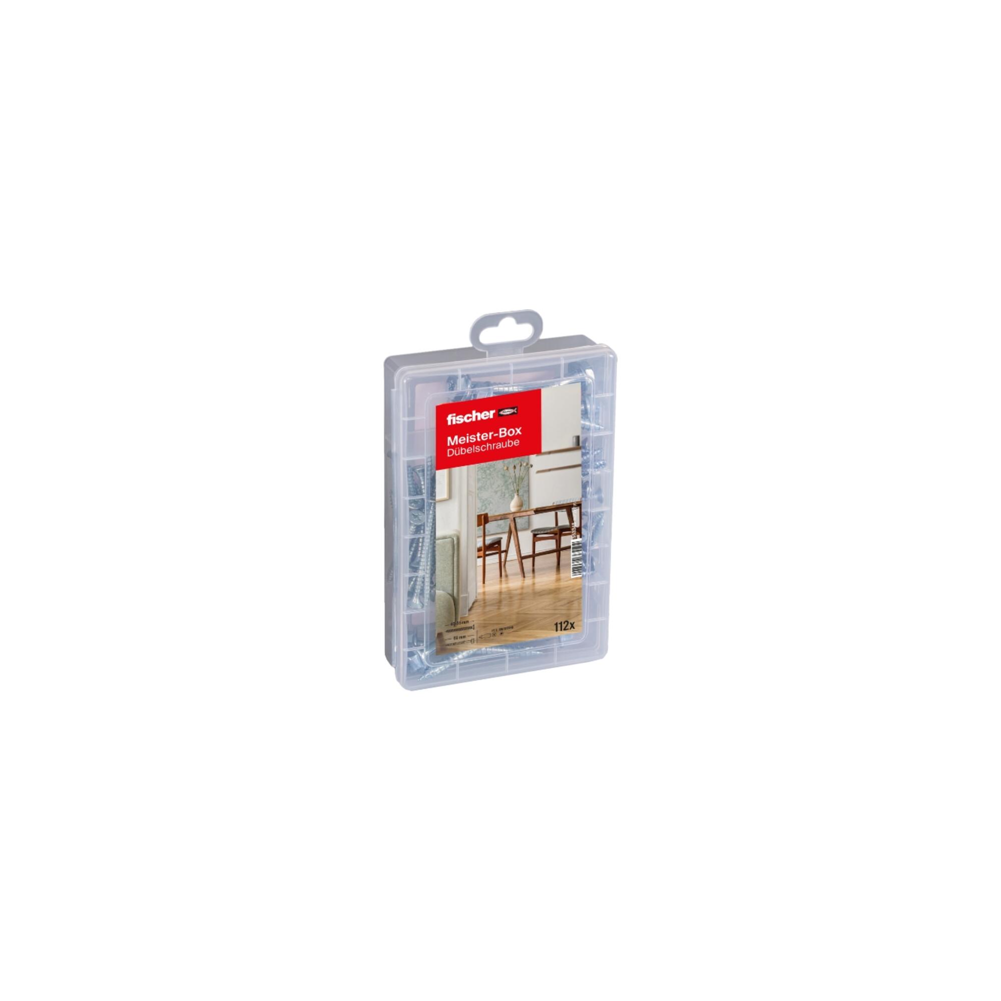 fischer Meister-Box Dübelschrauben (112 Teile) (553348)