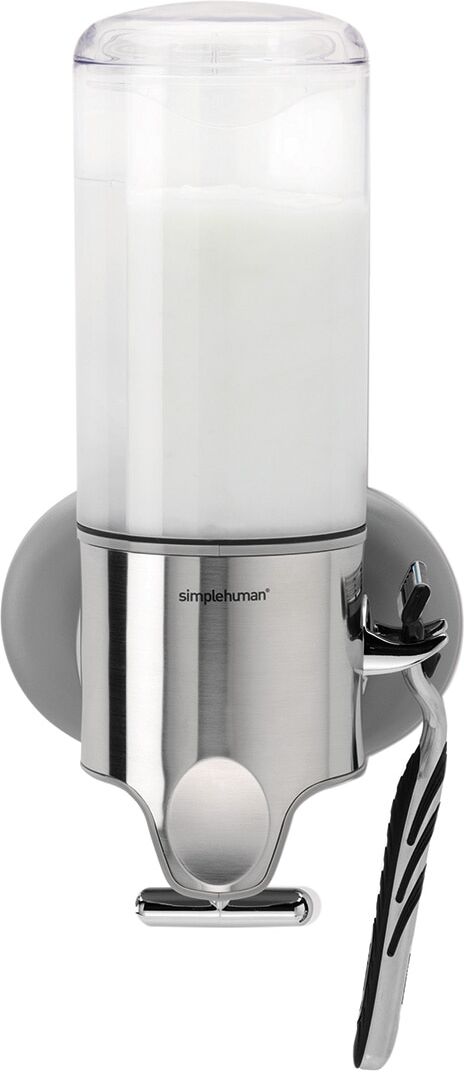 Simplehuman Dosificador de pared BT1034. Cristal