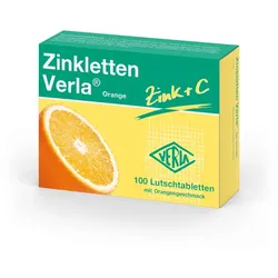 Zinkletten Verla Orange Lutschtabletten 100 St