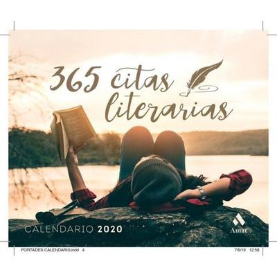 365 citas literarias. Calendario 2020, Taschenbuch von , Amat Editorial, 978-84-9735-488-2