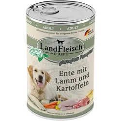 Landfleisch Ente mit Lamm & Kartoffeln | 6x 400g
