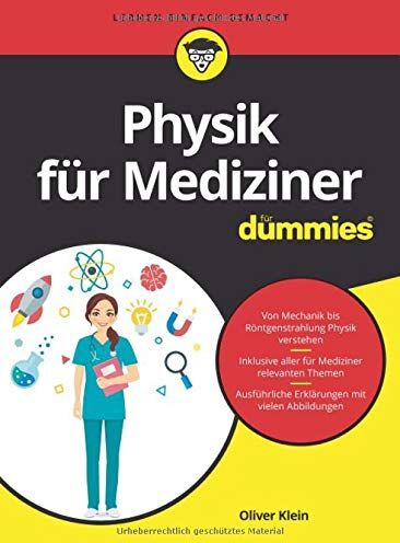 Oliver Klein - Physik für Mediziner für Dummies - Preis vom 19.10.2026 19:33:35 h