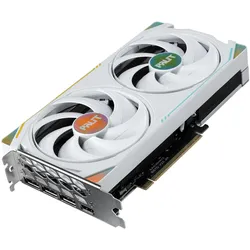 XpertVision Palit RTX5060 TI RiTONA OC 8GB GDDR7 HDMI 3xDP (8 GB, GDDR7), Grafikkarte, Weiss