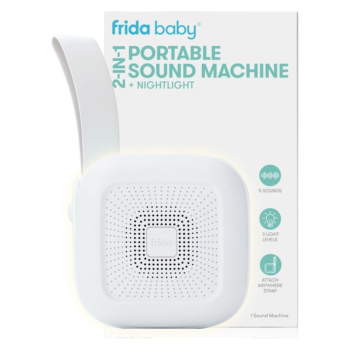 Eko-Light FRIDA Frida Baby Portable Sound Machine przenośny głośnik z lampką nocną LED 2w1 1szt. (77700950)