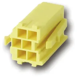  Mini ISO Steckergehäuse GELB 6 polig 