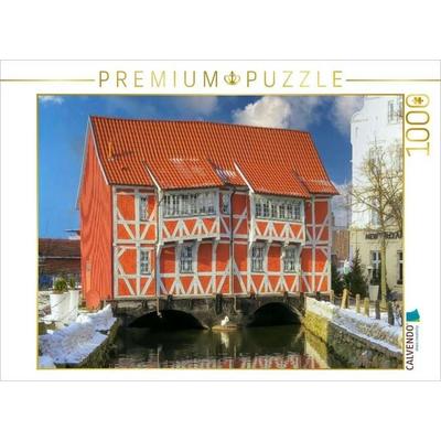 CALVENDO Puzzle Gewölbe - das Schiefe Haus von Wismar | 1000 Teile Lege-Größe 64x48cm Foto-Puzzle für glückliche Stunden, Sonstige von , Calvendo