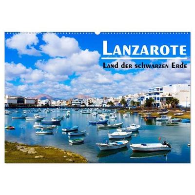 Lanzarote - Land der schwarzen Erde (Wandkalender 2027 DIN A2 quer), CALVENDO Monatskalender