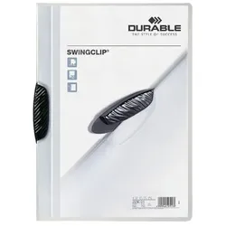DURABLE Klemmmappe Swingclip DIN A4 Schwarz
