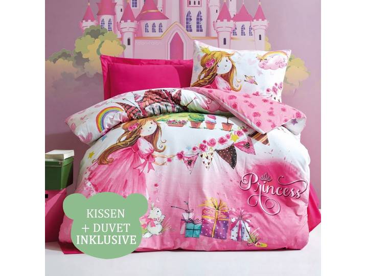 Textil Set Princess inkl. Duvet und Kissen