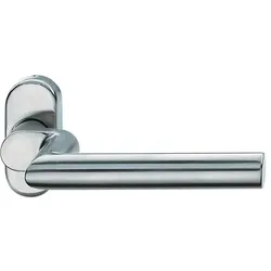 FSB, Türgriff + Türgarnitur, Feuerschutzdrückerlochteil 06 1076 Edelstahl 6204 gerade Vierkant 9 mm