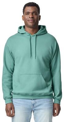 Gildan SF500 Softstyle Midweight Hooded Sweatshirt in Aquatic size 3XL   Fleece
