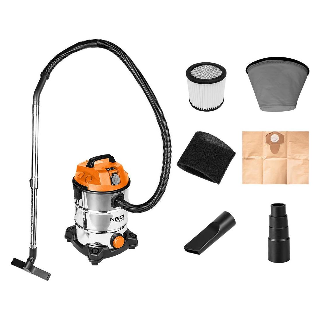 Neo Staubsauger 1400W 30l (Nass-Trockensauger) (04-738)