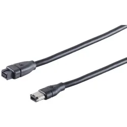 FireWire-Kabel IEEE 1394B 9pol St/1394A 6pol 1,8m