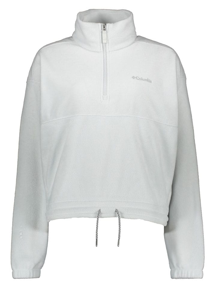 Columbia Fleecepullover "Brushy Bay" in Weiß - S