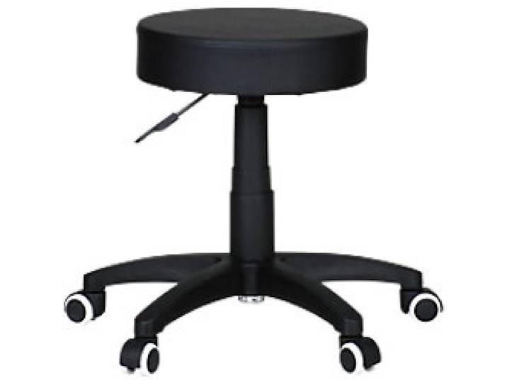 AMSTYLE Hocker Schwarz 500 x 500 x 550 mm