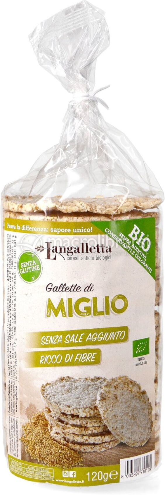 PROBIOS Gallette Di Miglio 120 G 