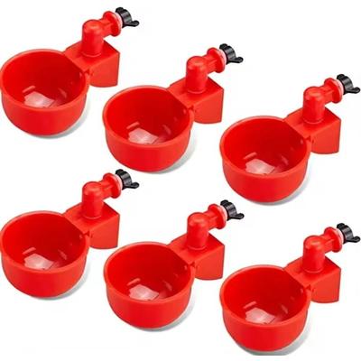 Multicon Wholesale Hub Automatic Chicken Waterer Cups For Coop DIY Poultry Drinking System Automatic Chicken Waterer Cups For Coop DIY Poultry Drinking System