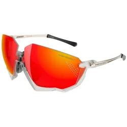 Scicon, Unisex, Sportbrille, Aerojet Titanium cykelbriller Crystal Gloss Multimirror Red (Crystal Gloss, multimirror red), Rot, Mehrfarbig