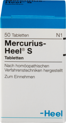Biologische Heilmittel Heel GmbH MERCURIUS HEEL S Tabletten 50 St 03688824