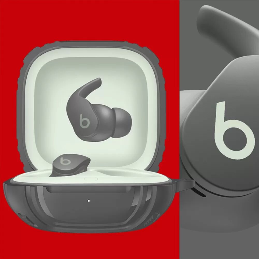 INF Schutzhülle aus TPU, kompatibel mit Beats Fit Pro – Stoßfest & Kratzfest Grau