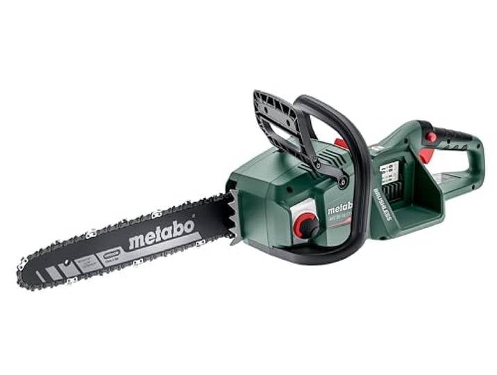 metabo MS 36-18 LTX BL 40 Tronçonneuse sans Fil\, Moteur Brushless Scie à chaîne de 40 cm puissante pour bois\, livrée sans batterie ni chargeur\, compatible avec les batteries 18 V