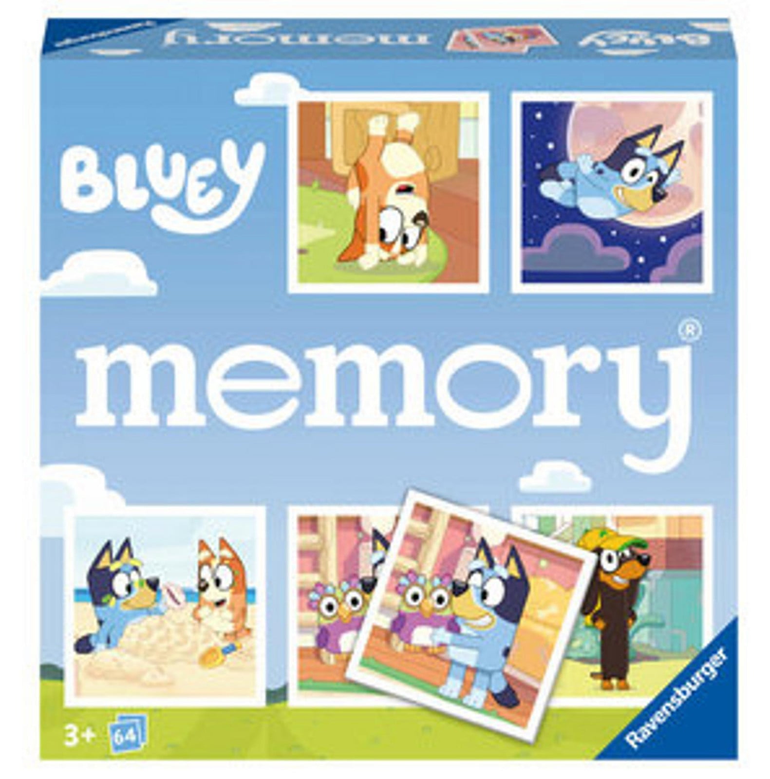 Ravensburger memory Bluey puzzelspel