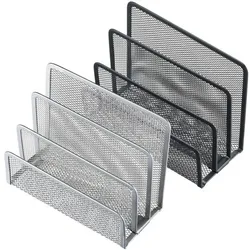 helit Briefständer »the mail network H25183« silber, 14x7x9.7 cm