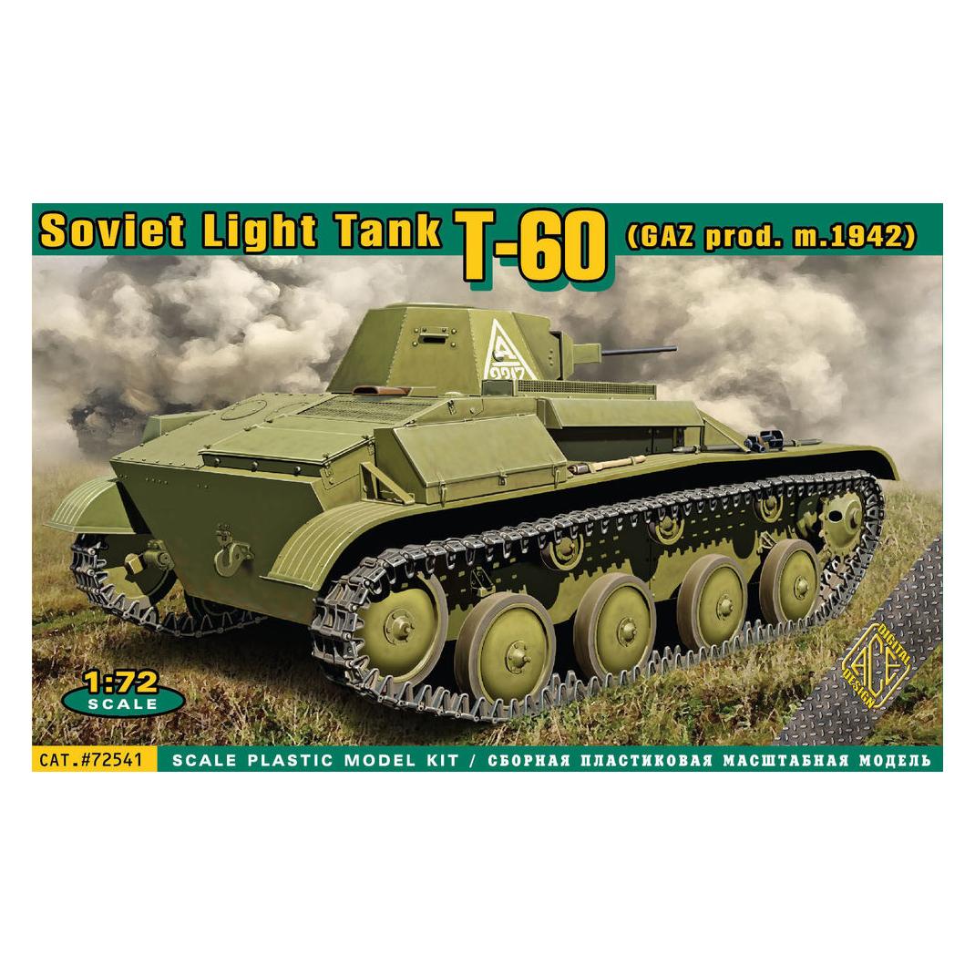 Ace T-60 Soviet light tank(GAZ prod.m.1942) (ACE72541)