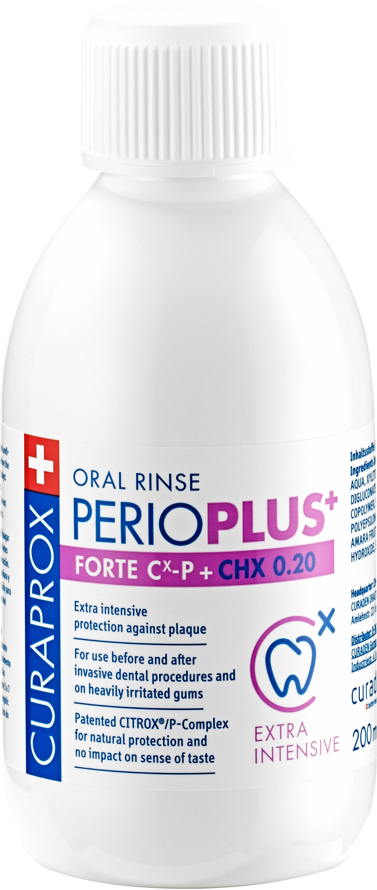Curaprox Perio Plus Forte CHX 0,20 Mundskyl 200 ml