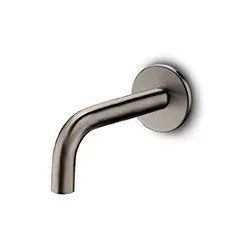 JEE-O Slimline Wandauslauf 90 für Waschtisch und Wanne, dark steel, 800-3829 800-3829