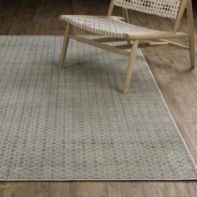 Style Haven Melody Distressed Abstract Grey/ Blue Area Rug