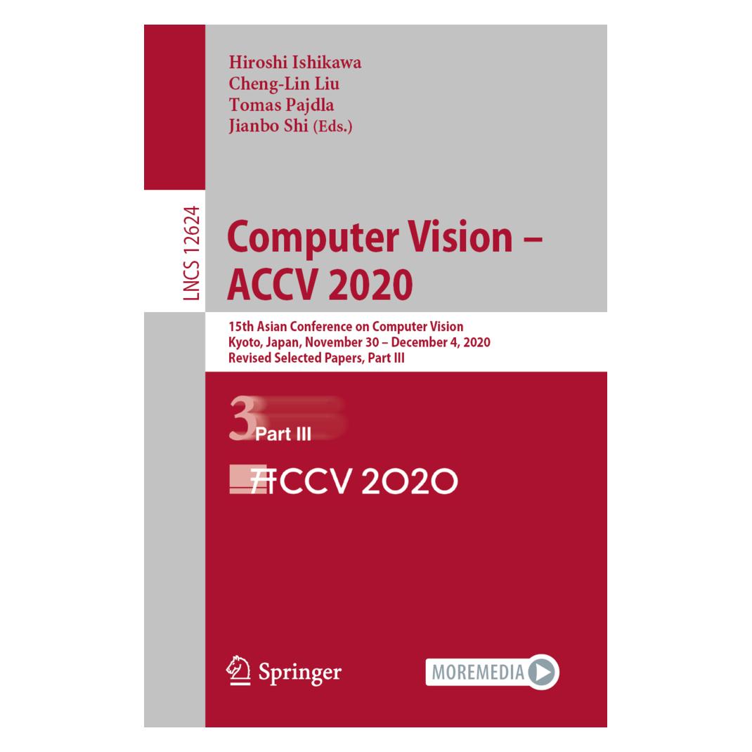 Springer Computer Vision - ACCV 2020 (Englisch, Softcover, Cheng-Lin Liu, Hiroshi Ishikawa, Jianbo Shi, Tomas Pajdla) (56176695)