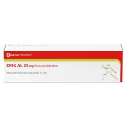 ZINK AL 25 mg Brausetabletten 40 St