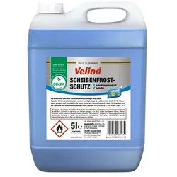 Scheibenfrostschutz Velind 5 L bis -30 °C Frostschutzkonzentrat für Scheibenwaschanlage