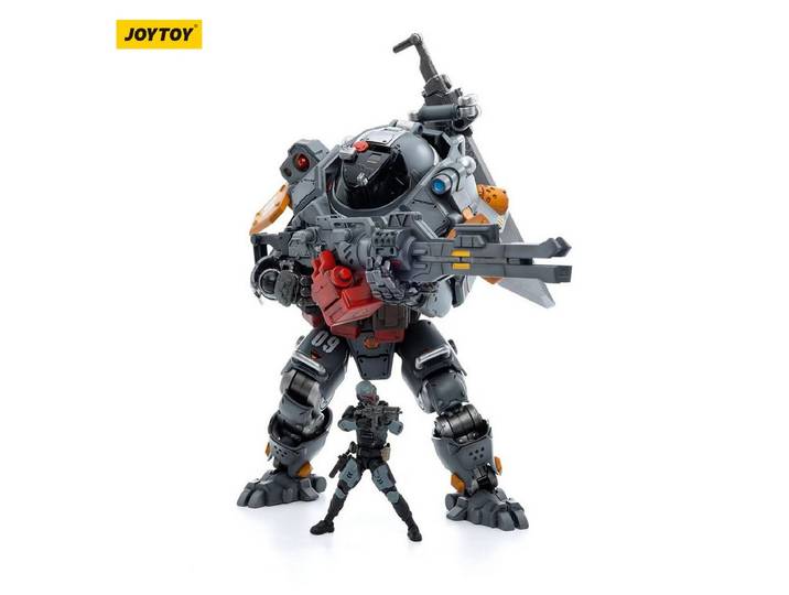 Joytoy (CN) Actionfigur Joy Toy Iron Wrecker 09 Pursue Type Mecha & Pilot Actionfigur
