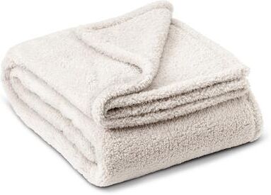 Northwest HGTV Teddy Sherpa Faux Fur Throw Blanket
