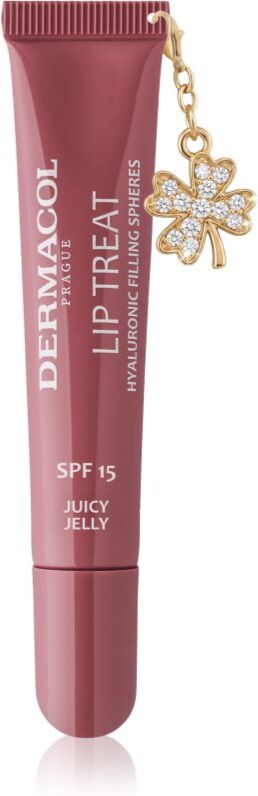 Dermacol Lip Treat hydrating lip gloss SPF 15 shade 15 Juicy Jelly 10 ml