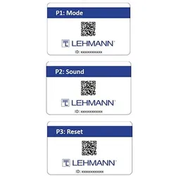 MLM RFID Programmierkarten-Set: Mode, Sound und Reset