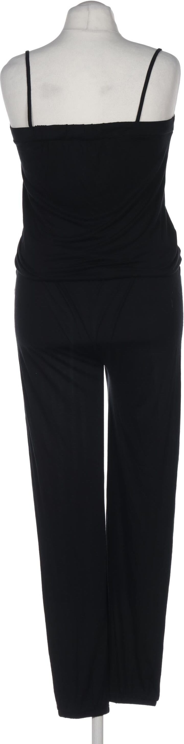 Esprit Damen Overall oder Jumpsuit, Schwarz, Gr. L, Viskose - Second Hand