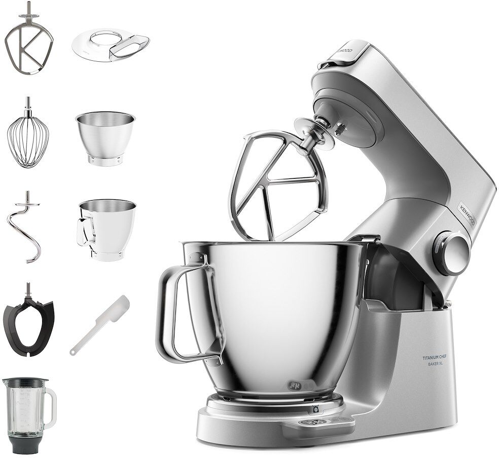 Kenwood Impastatrice 1200W 7Lt 10Vel.3 Access. Inox