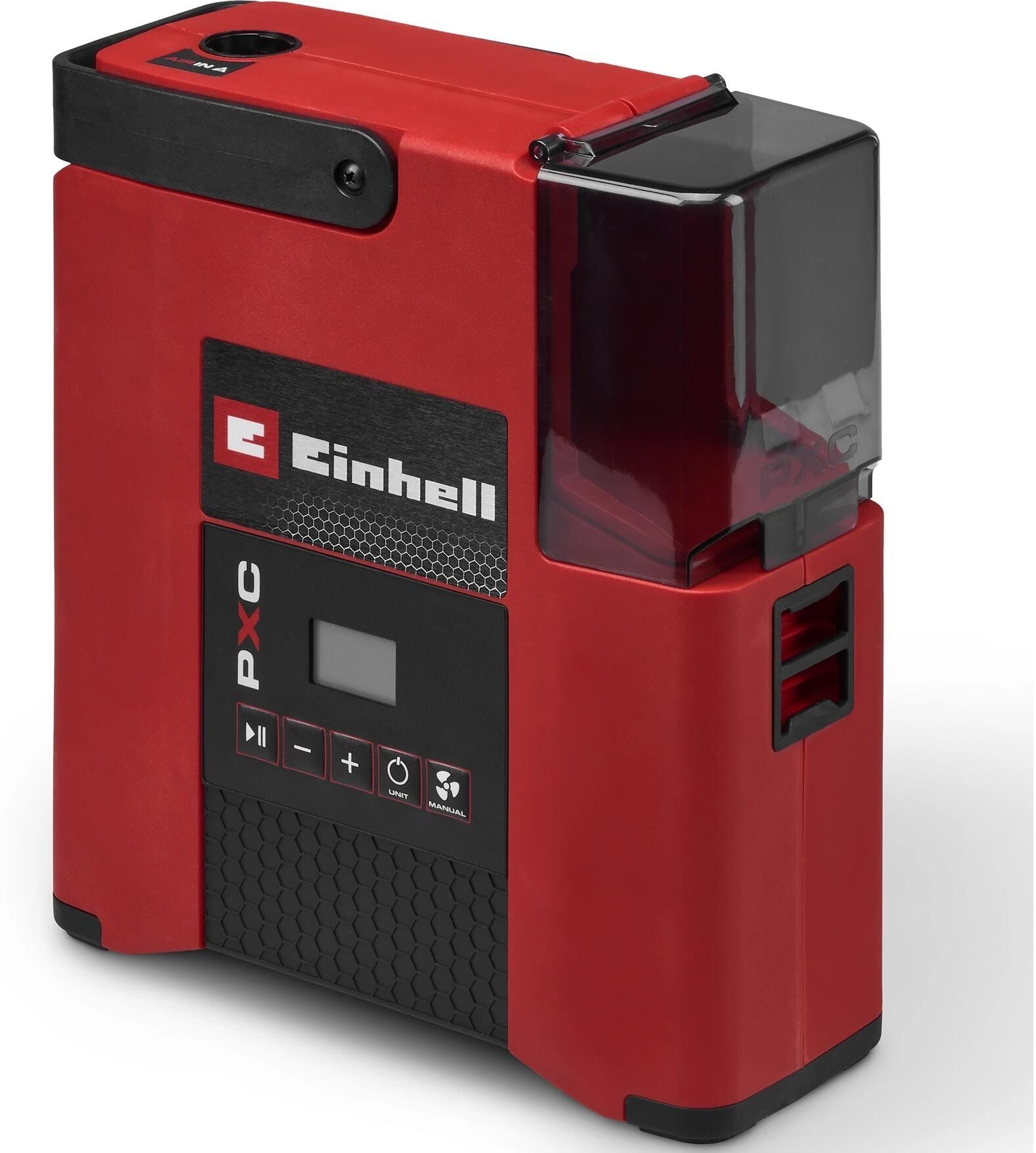 Kompressor EINHELL "18/380 Akku, 1,38 bar, 380 l/min", rot, Kompressoren, Kompressor rot Einheitsgröße