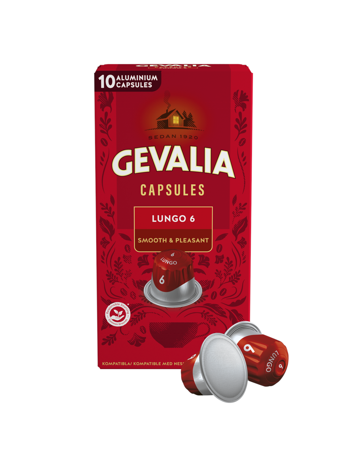 Gevalia Capsules Lungo 6 Classico - 10 pcs