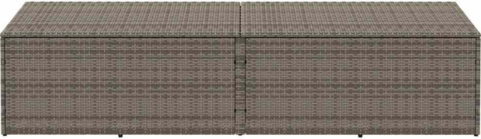 Latitude Run 220cm W 0L Deck Box Grey 58cm H X 220cm W X 50cm D